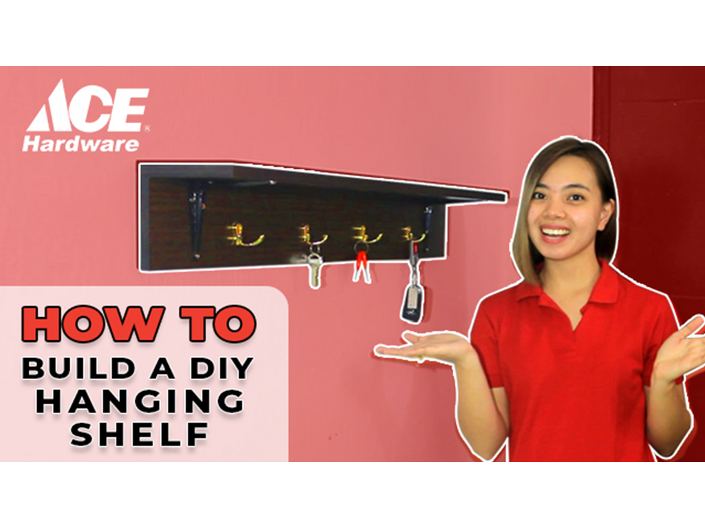 How to build a DIY hanging shelf