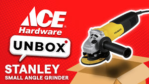 Stanley small angle grinder unbox