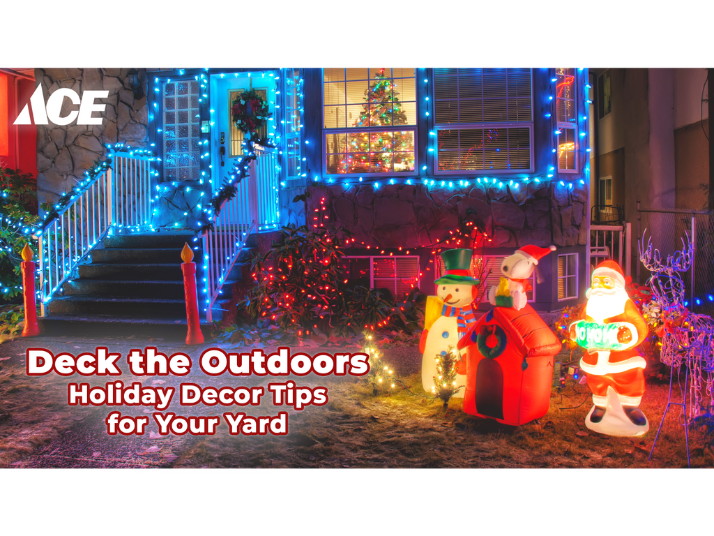 Deck the Outdoors: Holiday Decor Tips for Your Yard
