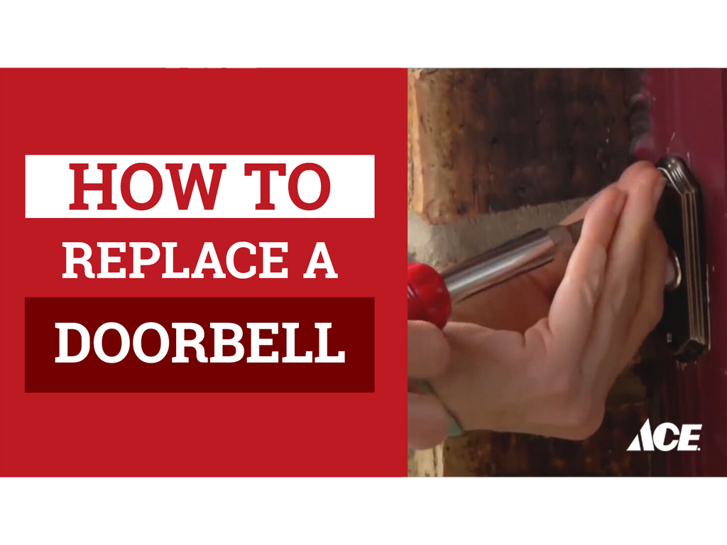 How to replace a doorbell