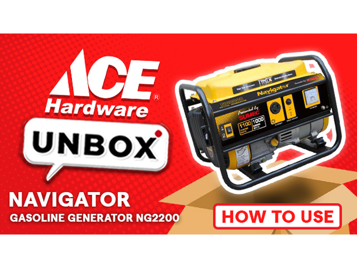 How to use the Navigator NG2200 gasoline generator AHPI