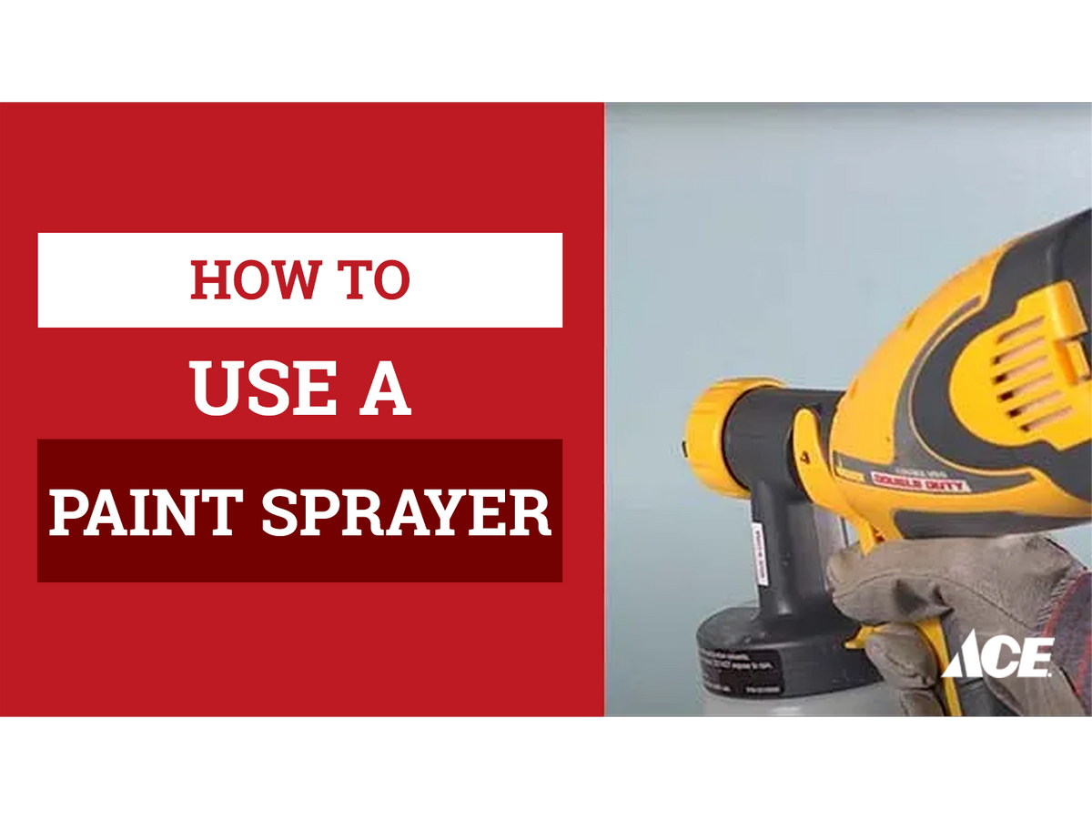 How to use a paint sprayer – Tagged "" – AHPI