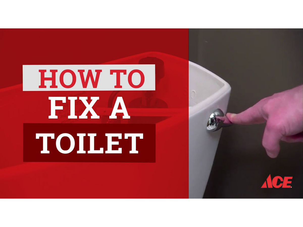 How to fix a toilet AHPI