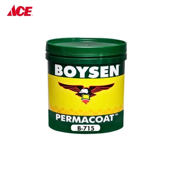 BOYSEN 1L Permacoat Semi-Gloss Latex - White (#715)