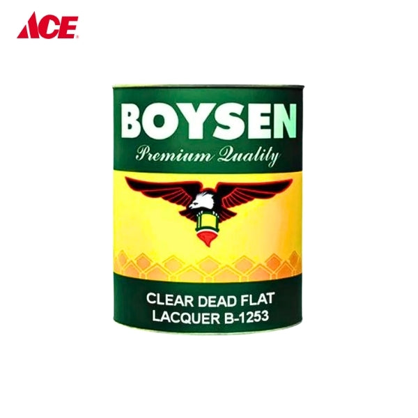 BOYSEN 1L Lacquer Clear Dead Flat (B-1253)