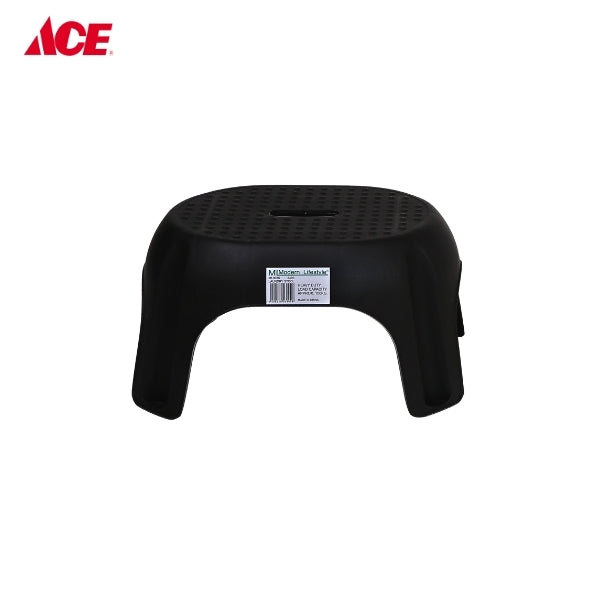 MODERN LIFESTYLE Oval Laundry Stool - Black (ML0038)
