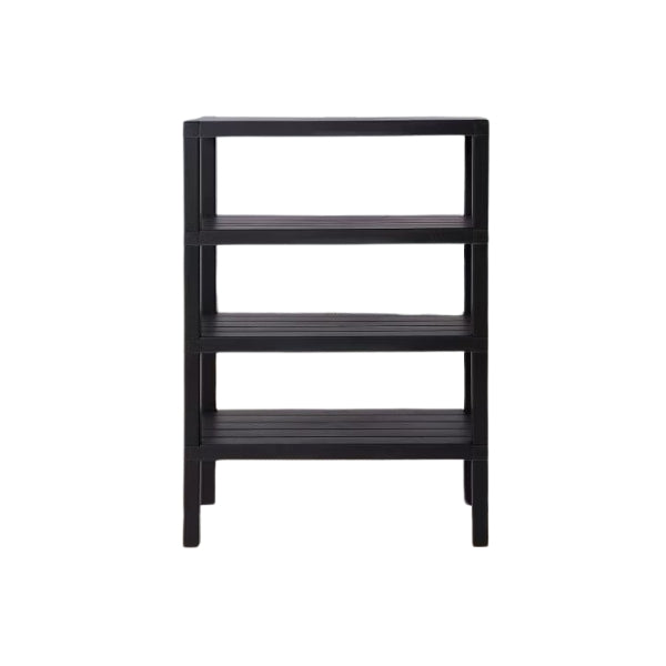 MEGABOX 4-Layer Timber Collection Shoe Shelf - Espresso (MG104)