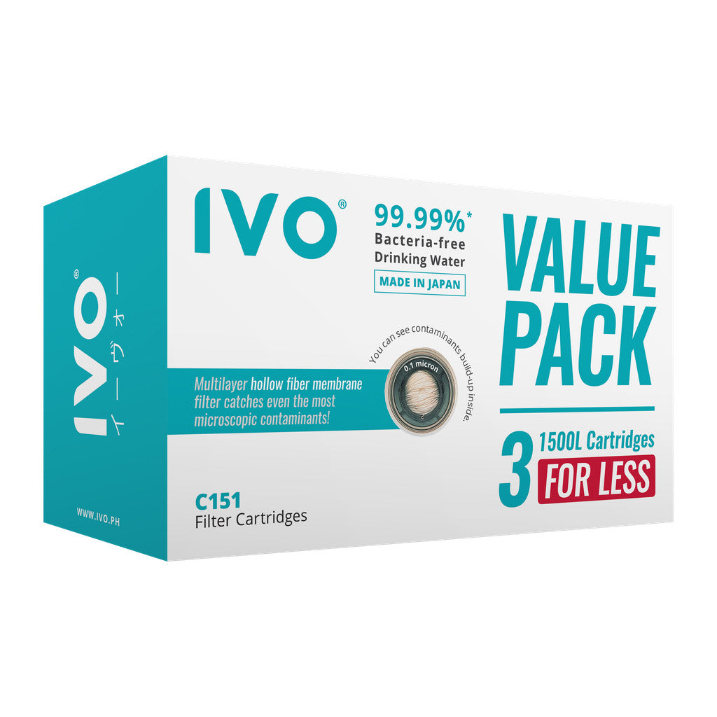 IVO Filter Cartridge 3pc Value Pack (C151VP)