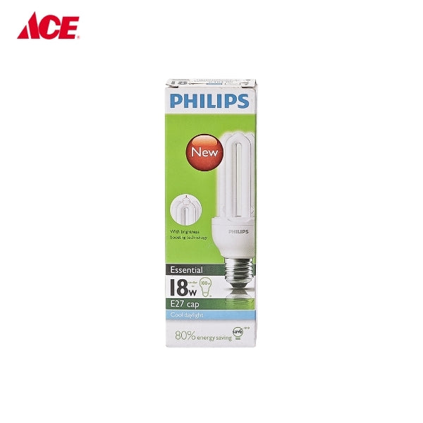 PHILIPS 18W Essential E27 Cap - Cool Daylight