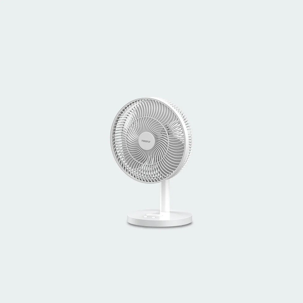 FIREFLY Rechargeable Oscillating Fan 12 Inches with Night Light FEL662S