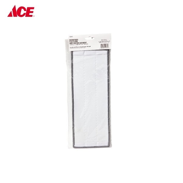 ACE 32x12cm Microfiber Flat Floor Mop Pad Replacement (1032477)