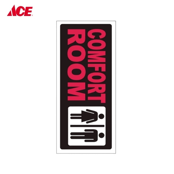 4x9 Signs Comfort Room - Red (FS-1566)