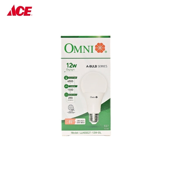 OMNI 12W A-Bulb Series Light Bulb (LLA65E27-12W-DL)