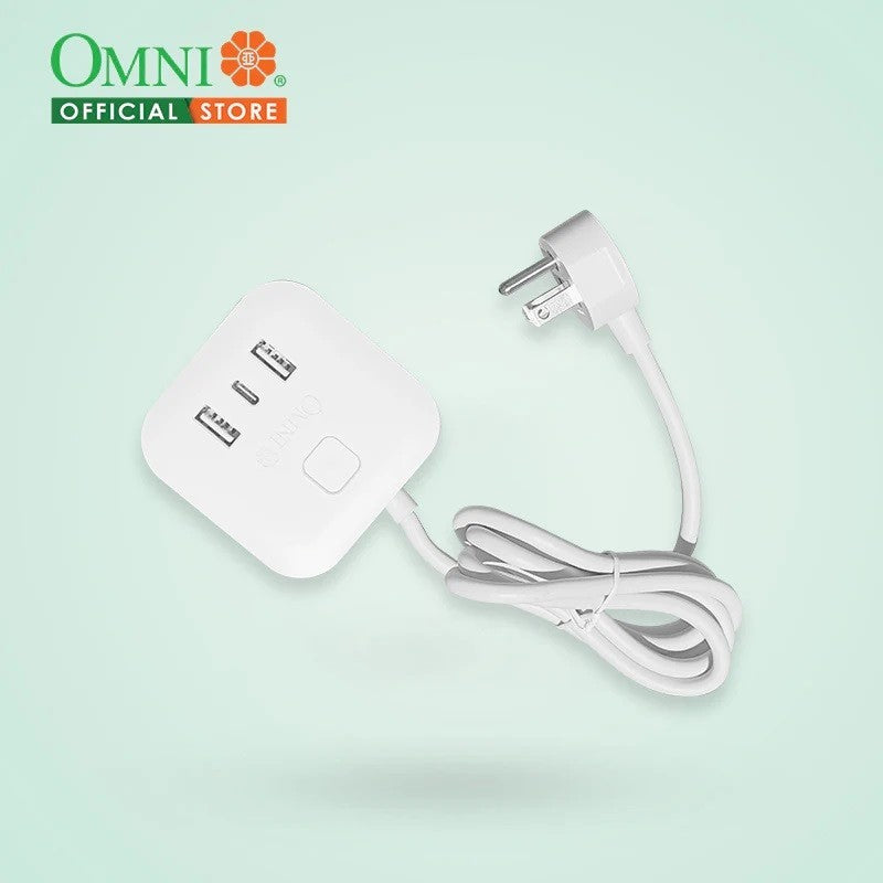 OMNI Extension Cord Dice USB Power Strip USB 321