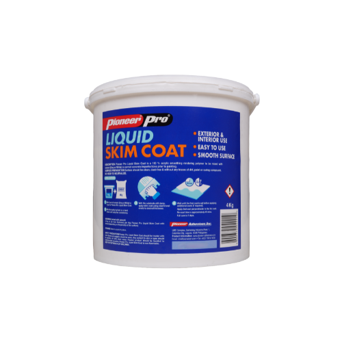PIONEER PRO 4kg Pail Liquid Skimcoat