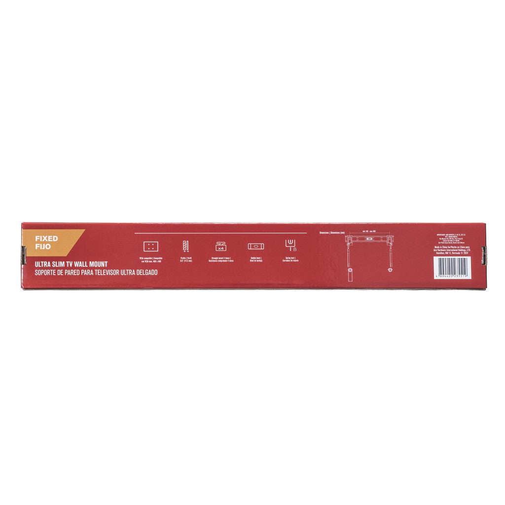 ACE 32"-55" Slim Fixed TV Mount (50kg Weight Capacity)