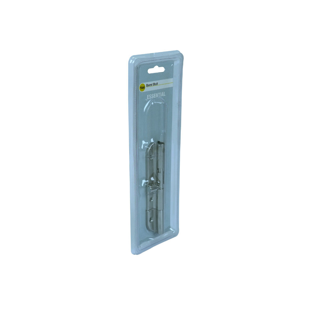YALE 4" Essential Barrel Bolt Satin