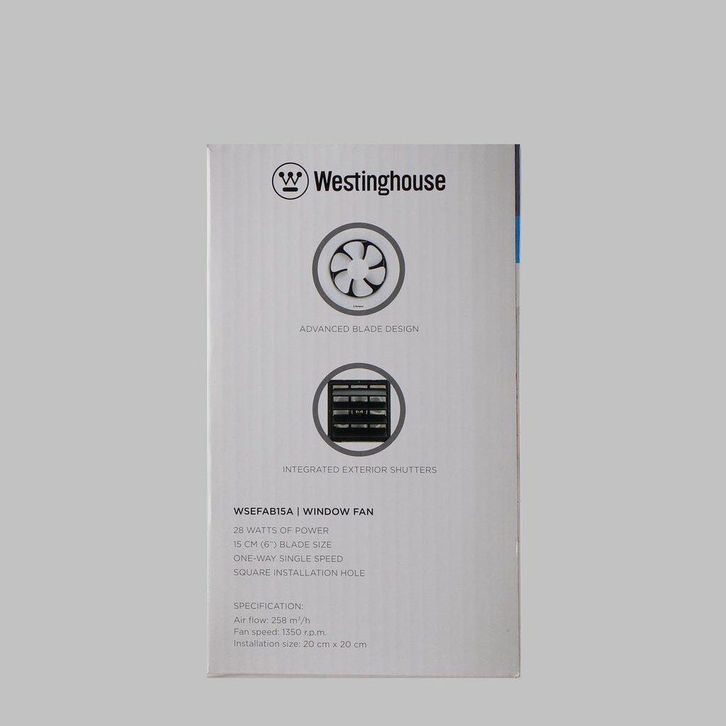 WESTINGHOUSE 6" Exhaust Fan - White (WHVFAE6)