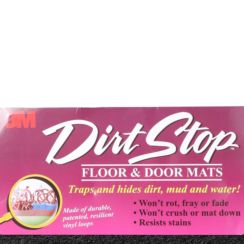 3M 46x61cm Dirt Stop Floor Mat - Black