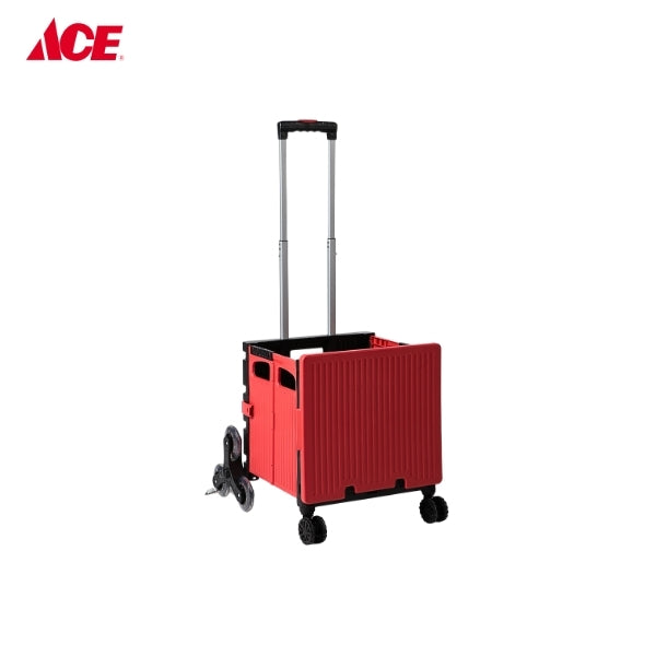 ACE Folding Utility Cart with Stair Climber Wheel