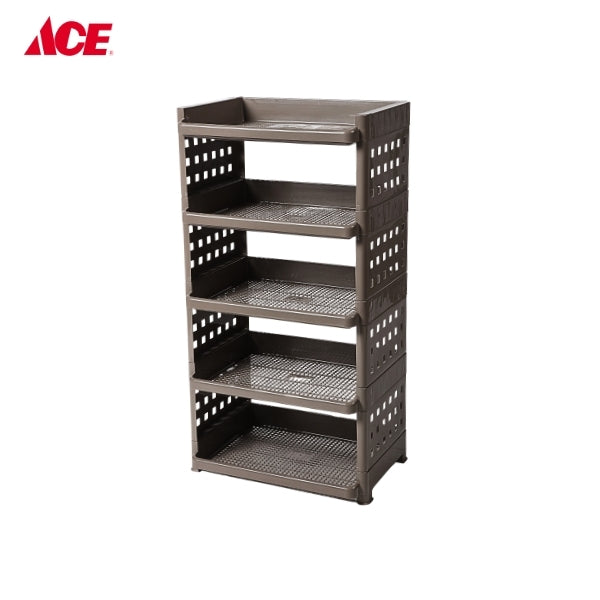 MEGABOX 5-Layer Utility Rack - Brown (MG131)