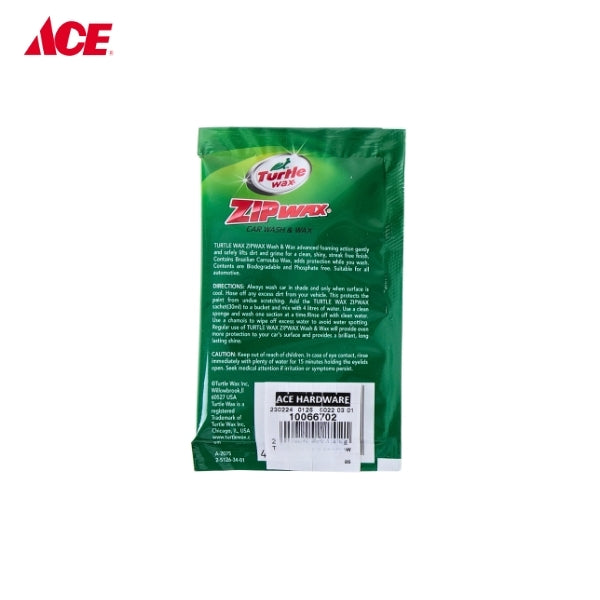 TURTLE WAX 30ml Zipwax Car Wash & Wax (T-75)