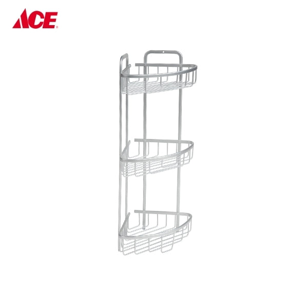 CASCADE 3-Layer Aluminum Corner Storage Rack (CH-5023)