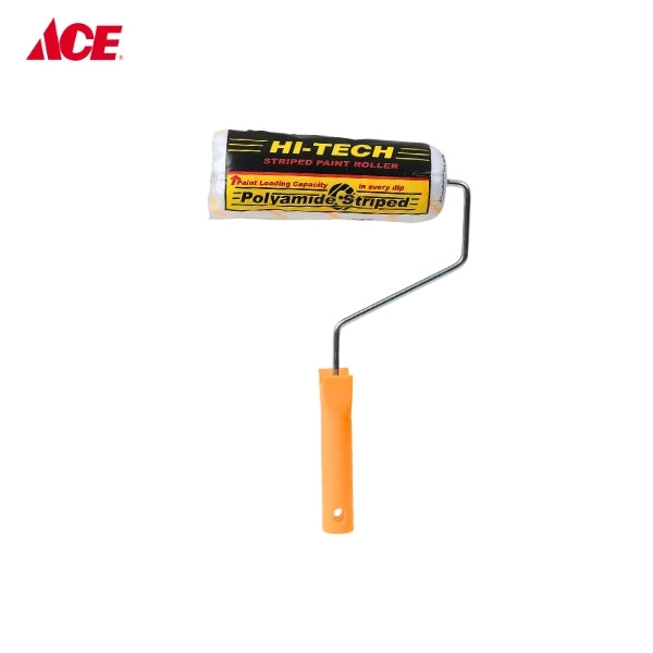 HI-TECH 7" Striped Paint Roller with Handle (H7)