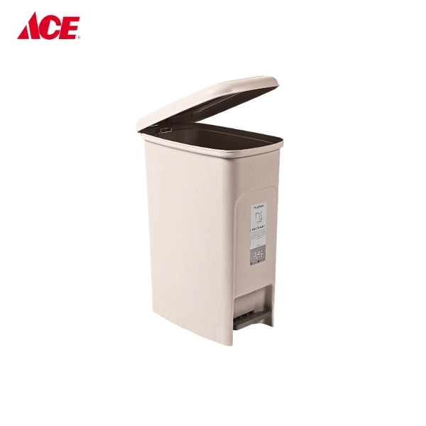 MEGABOX 34L Neutralist Slim Step Bin - Beige (MG-712)