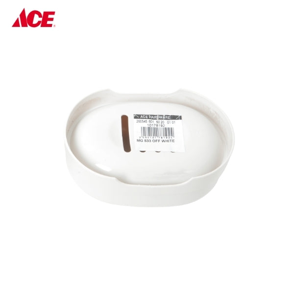 MEGABOX Soap Case with Cover - Off White (MG533)