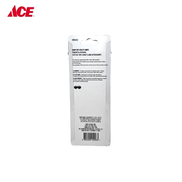 ACE Snap Off Utility Knife