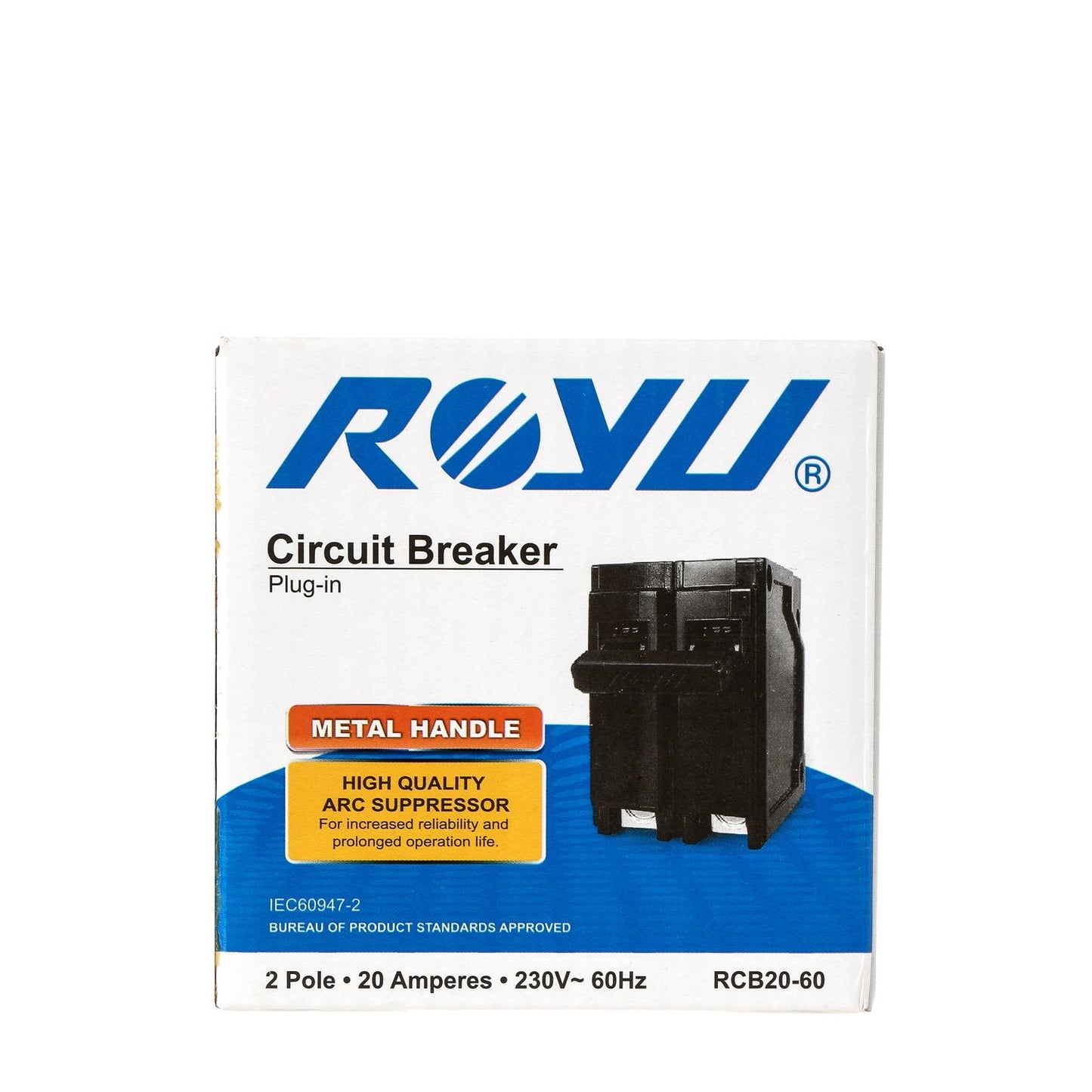 ROYU Plug In Circuit Breaker (RCB20-60)
