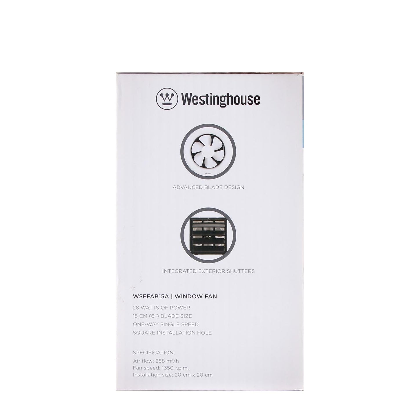 WESTINGHOUSE 8" Exhaust Fan (WSEFAB15A)