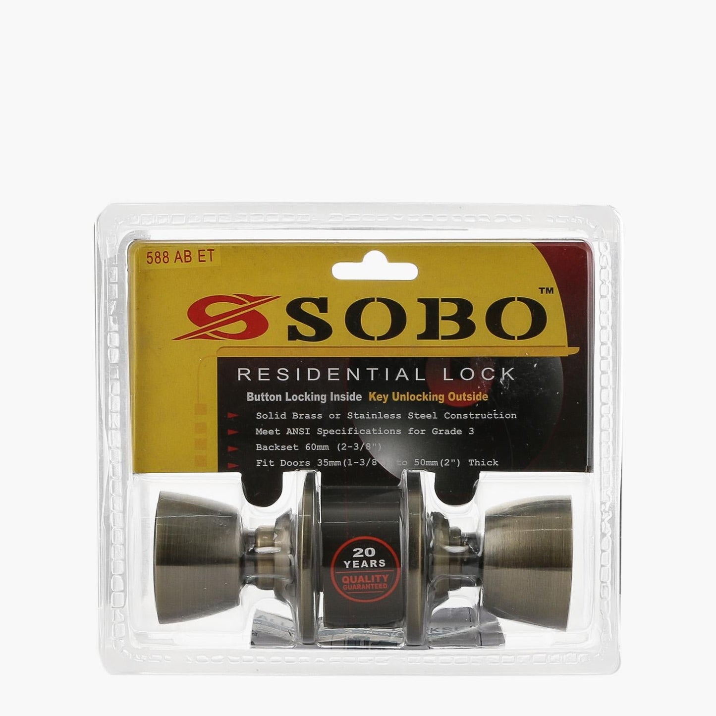 SOBO Residential Lock Set