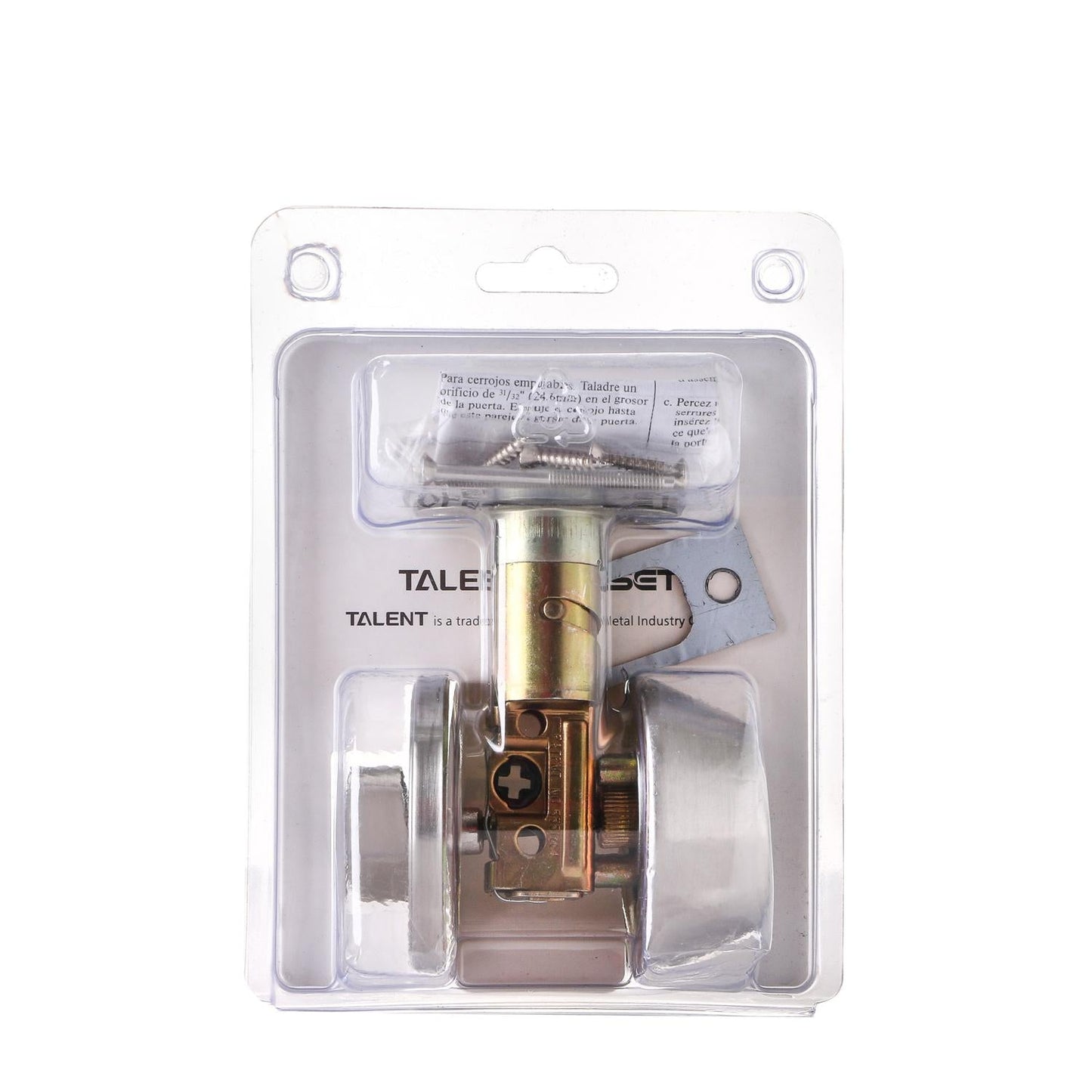 EZSET Talent Series Satin Stainless Steel Single Cylinder Deadbolt Lock