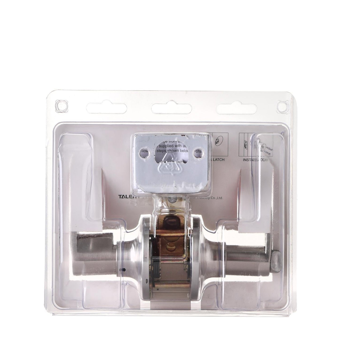 EZSET Tubular Lever Door Lock Set Satin Nickel (EZTLTH00SN)