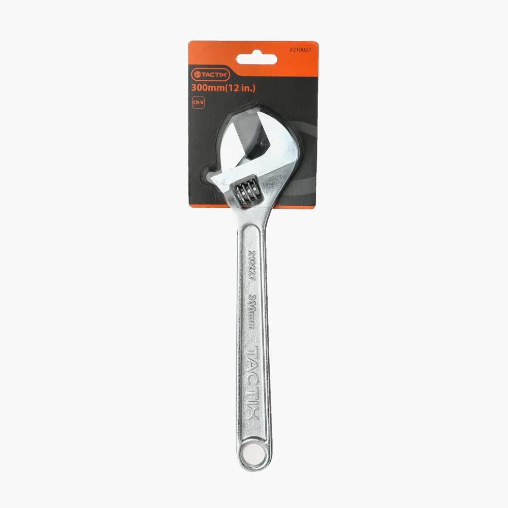 TACTIX 12" Adjustable Wrench