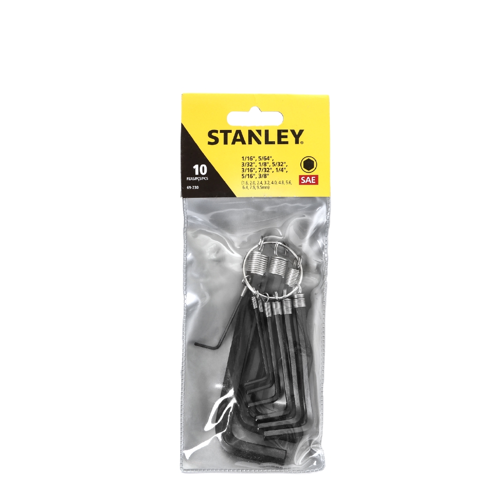 STANLEY Hex Key Ring Type Set - 10-piece (ST69230)