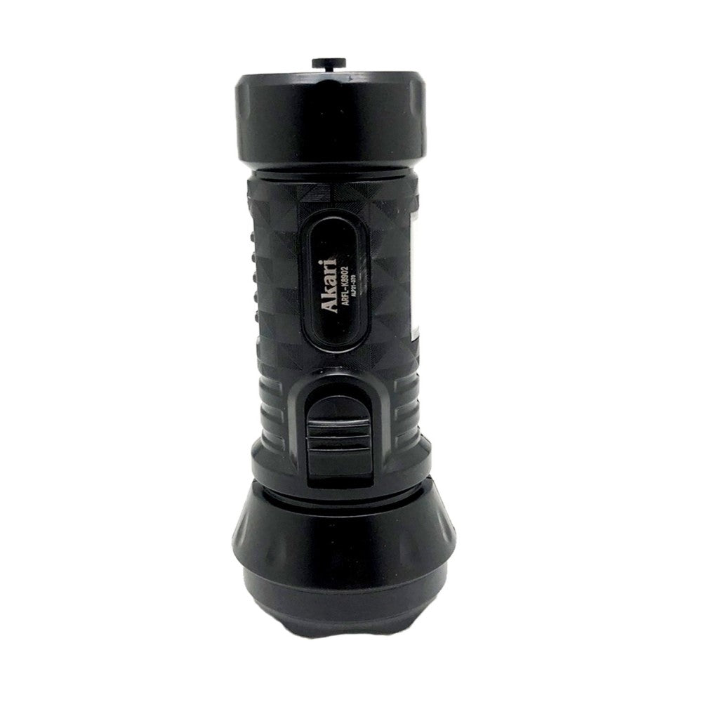 AKARI 2in1 Rechargeable Flashlight with Sidelight