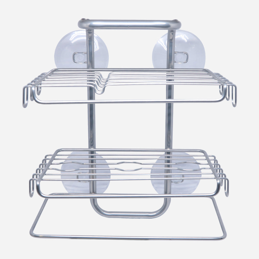INTERDESIGN Classico Suct Shower Shelves Chrome (60463)