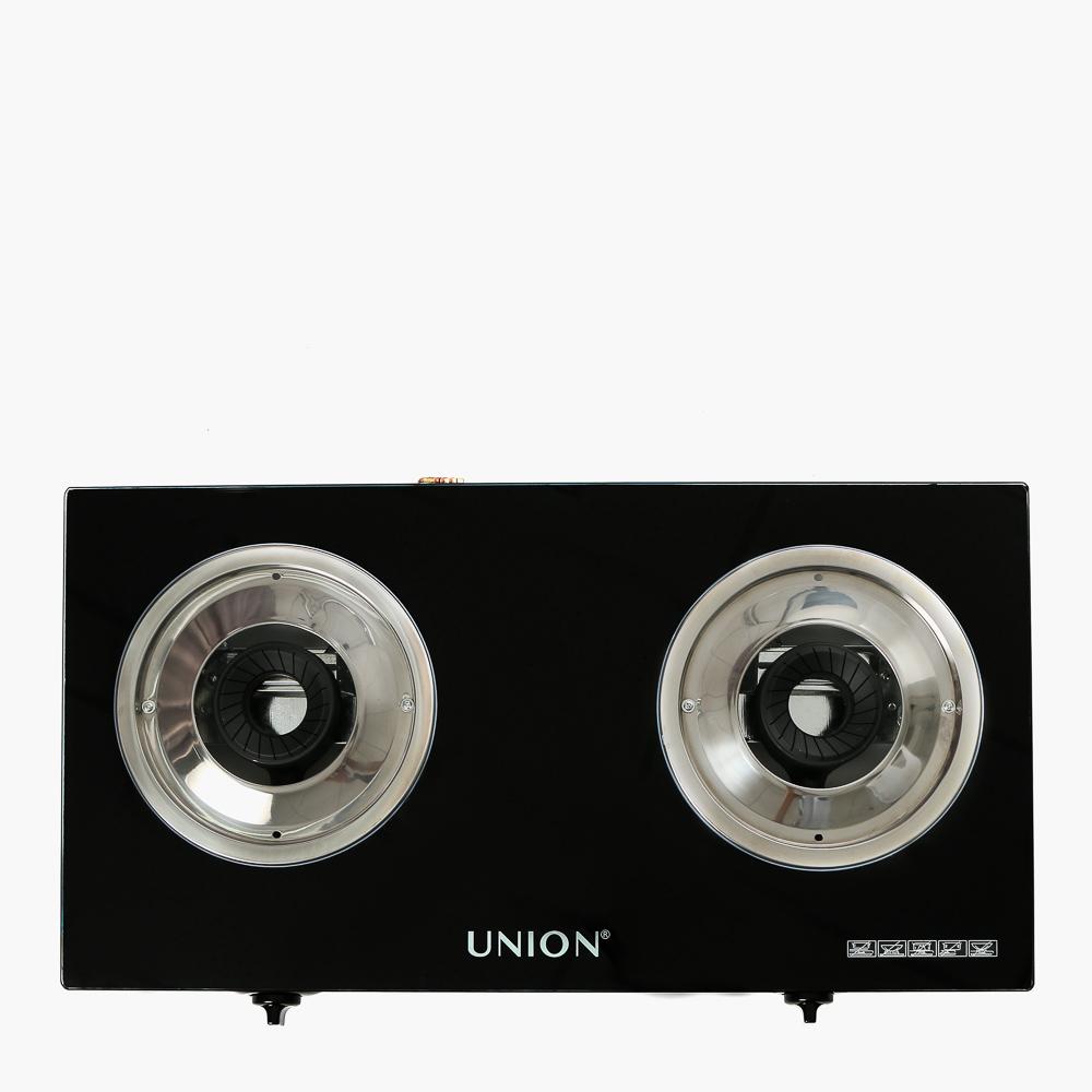 UNION Double Burner Gas Stove - Glass Top (UGGS275G)