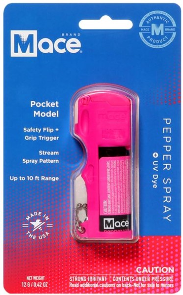 Mace Pocket Pepper Spray (Magenta)