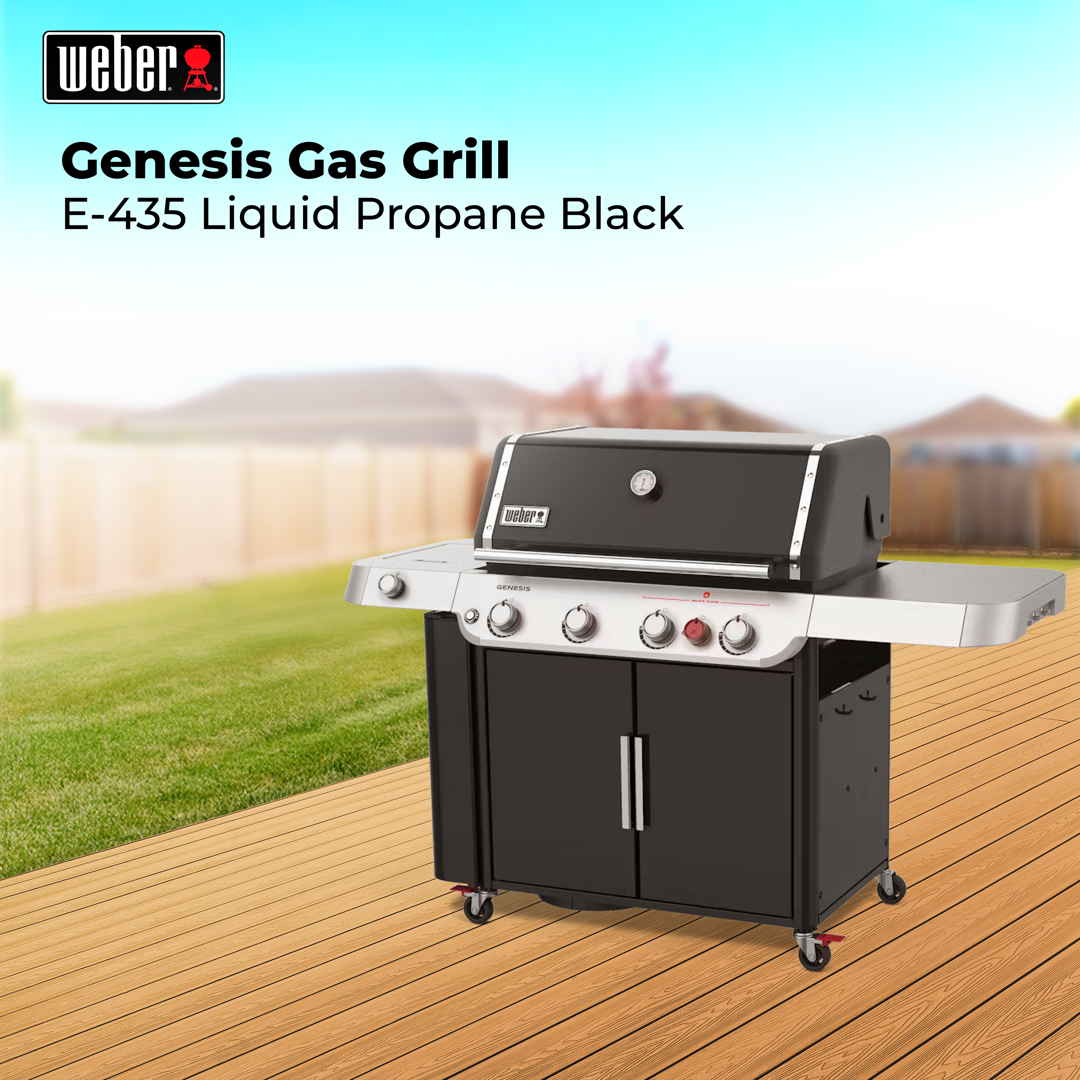 Side Burner Weber Genesis Ii 435 Propane Weber Grills Genesis SPX