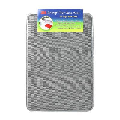 3M Entrap Wet Area Floor Mat (Gray) 60x88cm