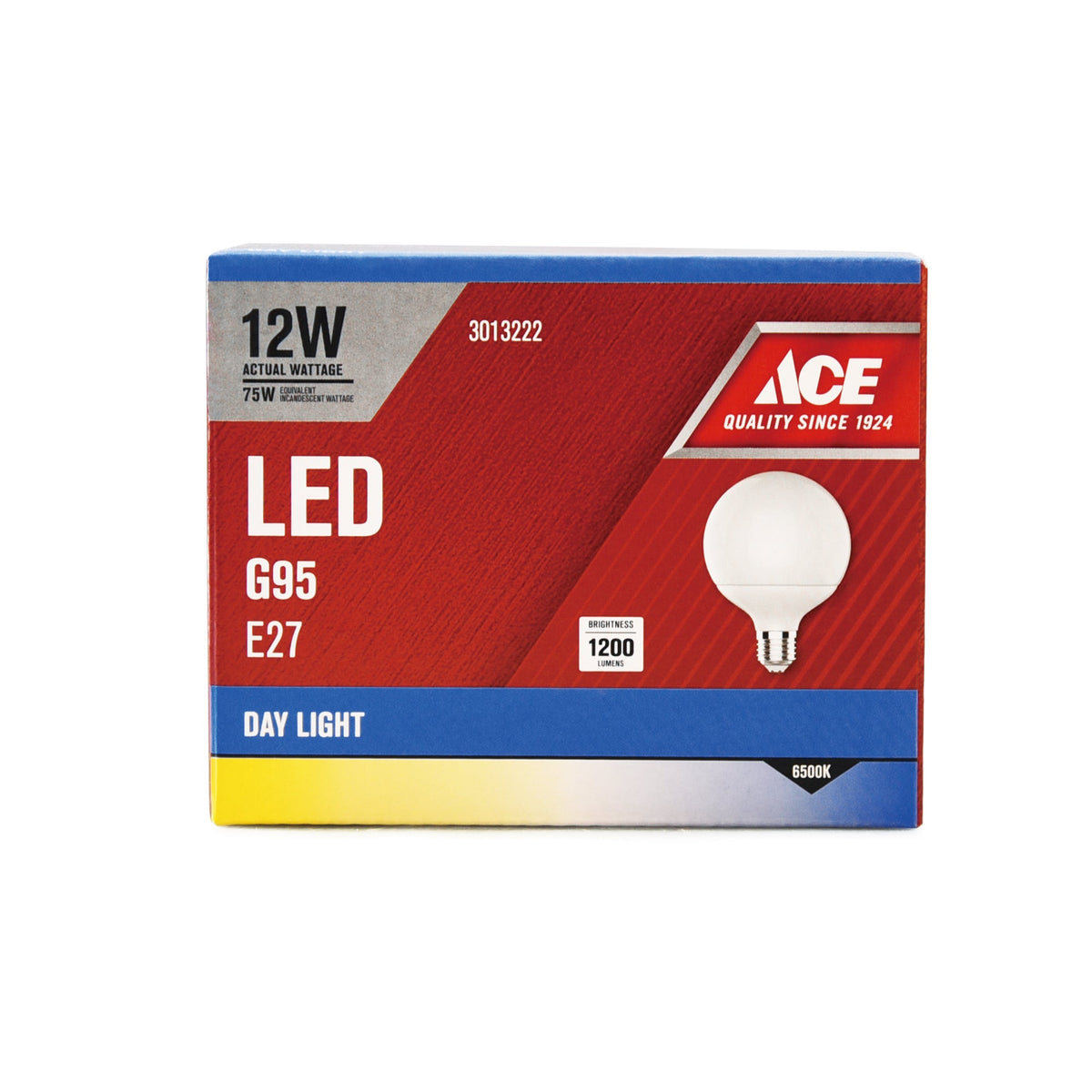 Ace LED Globe G95 12W E27 6500K DL AHPI