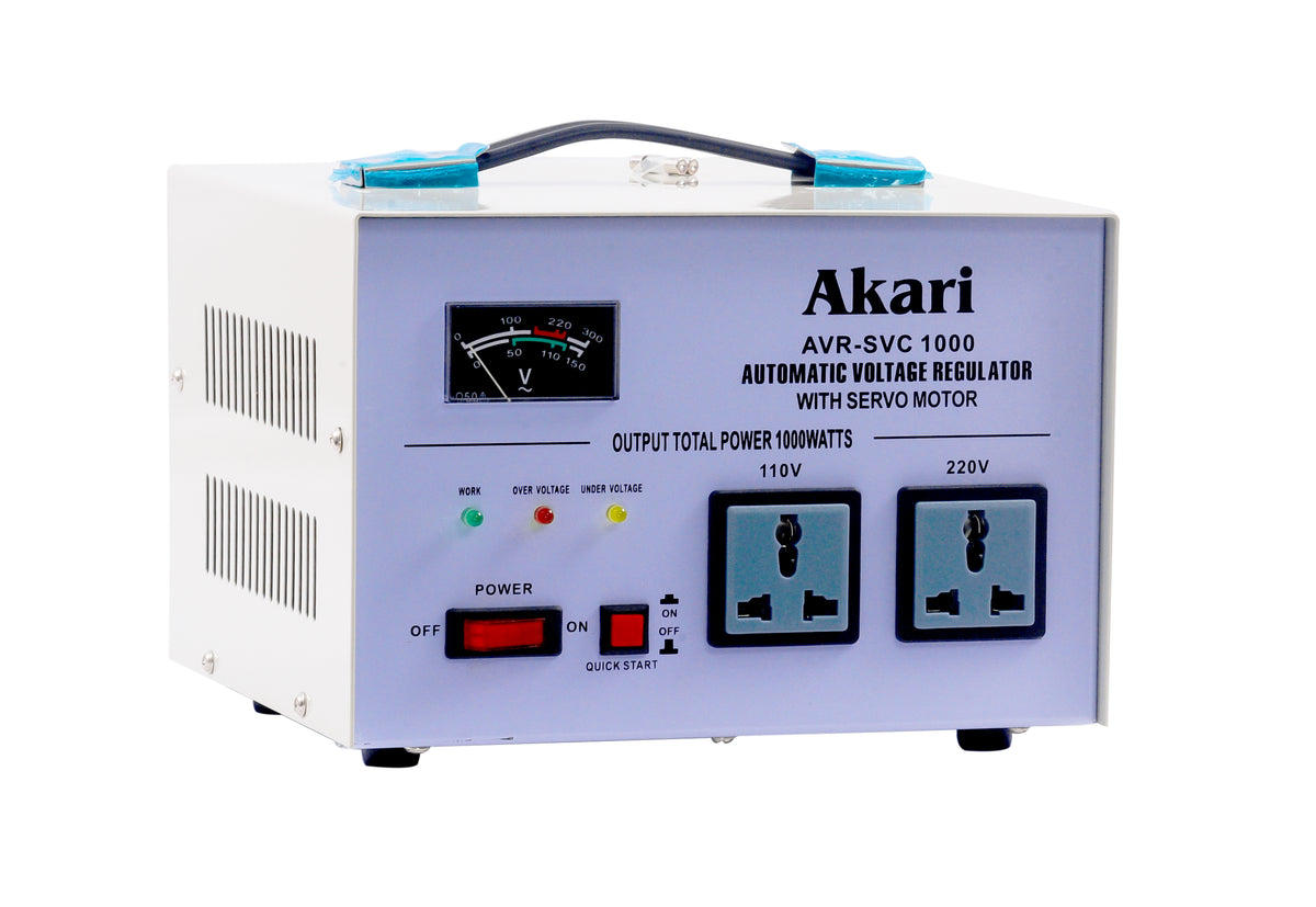 Akari Automatic Voltage Regulator With Quick Start AVR-SVC 500 – AHPI