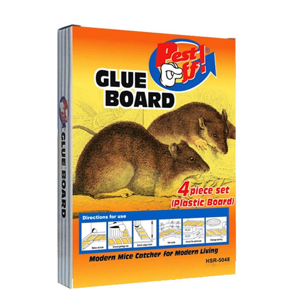 Pest Off Mice Catcher 4PC Glue Board AHPI