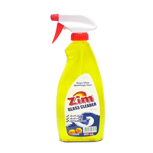 Zim Glass Cleaner 500ml Lemon w/Spray AHPI