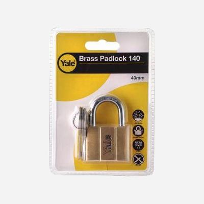 Yale 40mm Brass Padlock