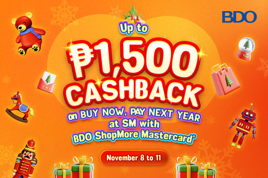 BDO SHOPMORE MASTERCARD 11.11 PROMO